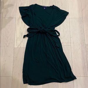 Gap green dress with ties
